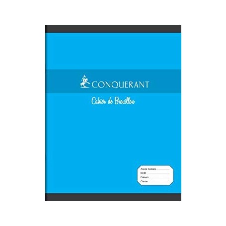Cahier de brouillon : 17x22 grands carreaux 96 pages | Papier seyès (French  Edition)